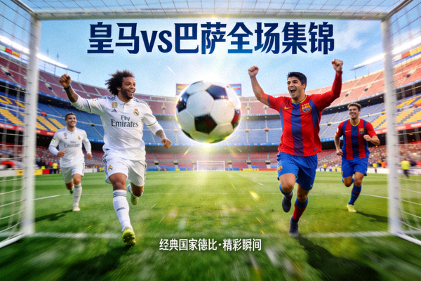皇家马德里对阵巴塞罗那全场集锦封面图